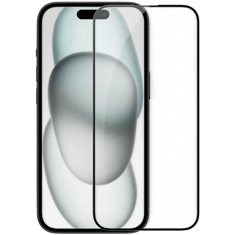 Protecteur d'écran en verre trempé iPhone 15 Full Screen 3D