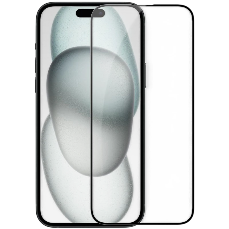 Protecteur d'écran en verre trempé iPhone 15 Plus Full Screen 3D