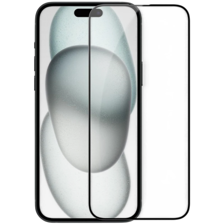 Protecteur d'écran en verre trempé iPhone 15 Plus Full Screen 3D
