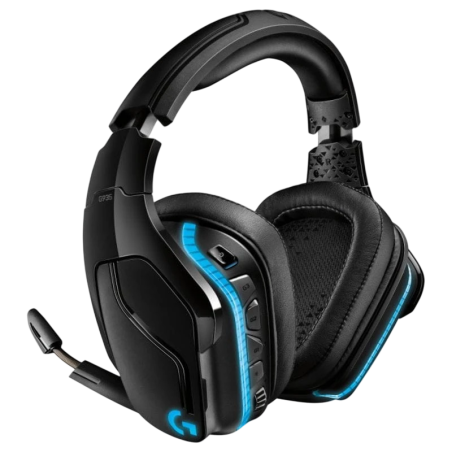 Logitech G G935 Noir/Bleu Arceau Casque gaming sans fil