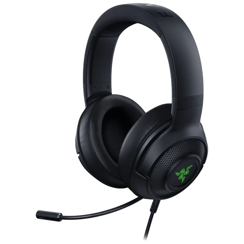 Razer Kraken V3 X Noir Arceau avec micro Casque gaming