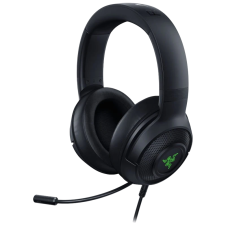 Razer Kraken V3 X Noir Arceau avec micro Casque gaming