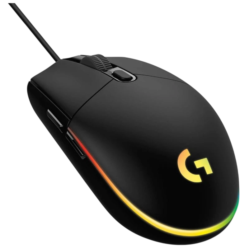 Logitech G G203 Lightsync USB 8000 DPI Noir 6 boutons 85 g Souris Gaming