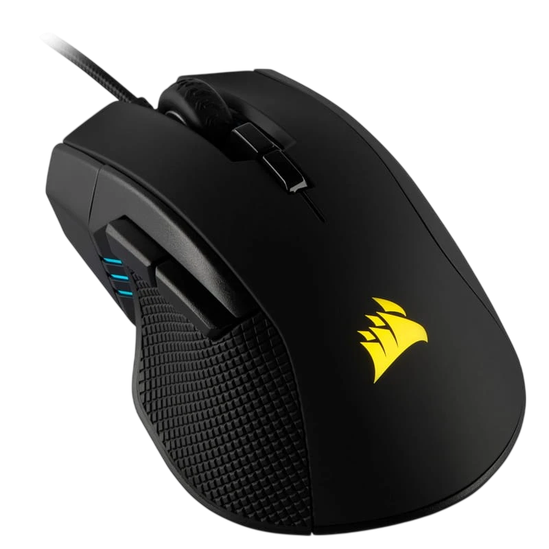 Corsair IRONCLAW RGB USB 18000 DPI Noir 7 boutons 105 g Souris