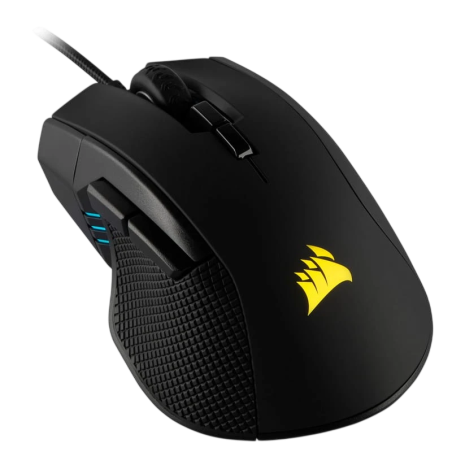 Corsair IRONCLAW RGB USB 18000 DPI Noir 7 boutons 105 g Souris