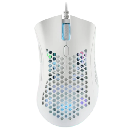 Mars Gaming MMEXW USB RGB 32000 DPI Blanc 7 boutons 75 g Souris