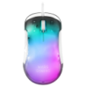 Mars Gaming MMGLOWW USB RGB 12800 DPI Blanc 7 boutons 75 g Souris