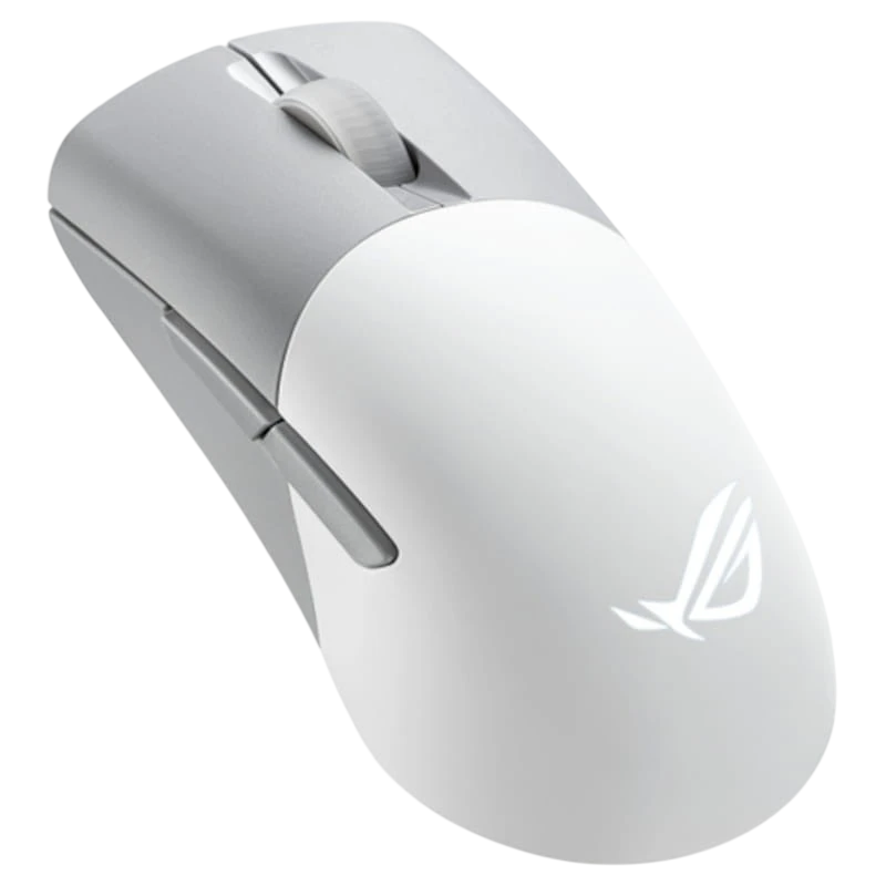ASUS ROG Keris Wireless AimPoint Bluetooth Blanc 36000 DPI 5 boutons 75 g Souris