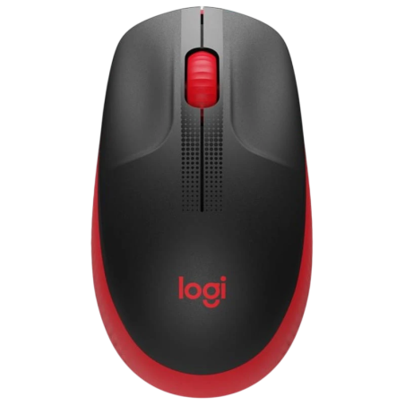 Logitech M190 Noir/Rouge 1000 DPI 3 boutons 2.4GHz 90 g Souris