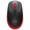Logitech M190 Noir/Rouge 1000 DPI 3 boutons 2.4GHz 90 g Souris