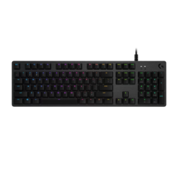 Logitech G G512 Carbon RGB USB Noir mécanique Clavier gaming