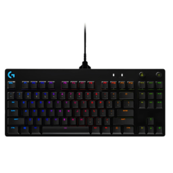 Logitech G Pro RGB USB Noir mécanique TKL espagnol Clavier gaming