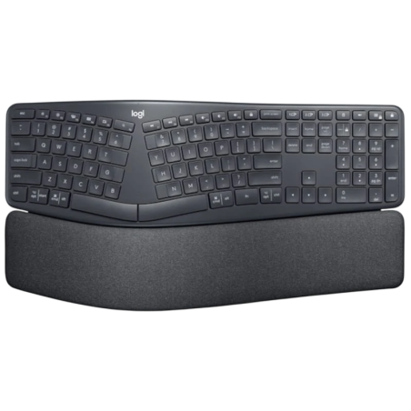 Logitech Ergo K860 Graphite Bluetooth + 2.4GHz espagnol Clavier mécanique sans fil