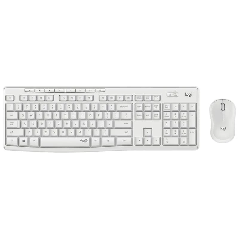 Logitech MK295 Blanc Clavier + souris sans fil