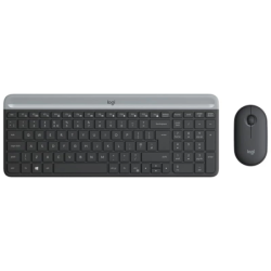 Logitech MK470 Graphite 2,4GHz Clavier + souris sans fil