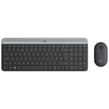 Logitech MK470 Graphite 2,4GHz Clavier + souris sans fil