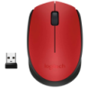 Logitech M171 Red-K USB 1000 DPI Rouge 2 boutons 2.4GHz 70 g Souris