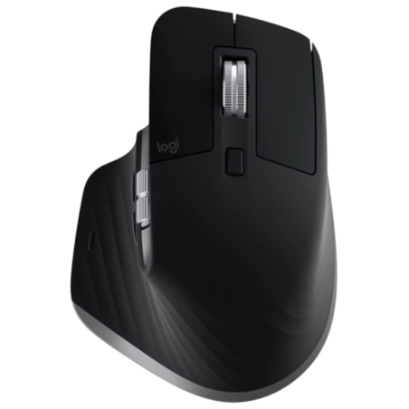 Logitech MX Master 3S for Mac Bluetooth 8000 DPI Noir Argent 7 boutons laser Souris