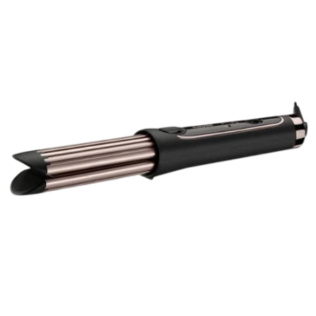 BaByliss Curl Styler Luxe Noir/Or Rose 32W 200°C céramique 3 températures air froid Fer à boucler