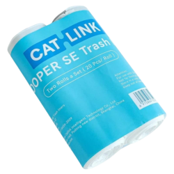 Pack de 2 Rouleaux de sacs pour Catlink BayMax Lite Blanc