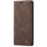 Étui livre Magnetic Wallet Xiaomi Redmi Note 13 Pro+ 5G Marron Foncé