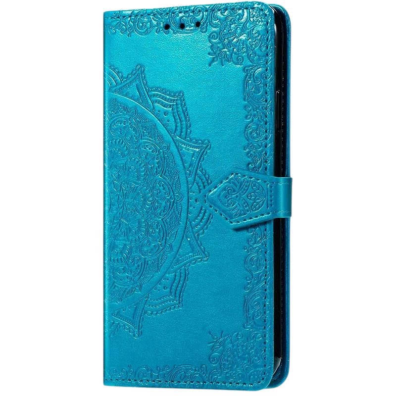 Étui livre Mandala Xiaomi 13T / 13T Pro Bleu