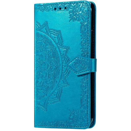 Étui livre Mandala Xiaomi 13T / 13T Pro Bleu