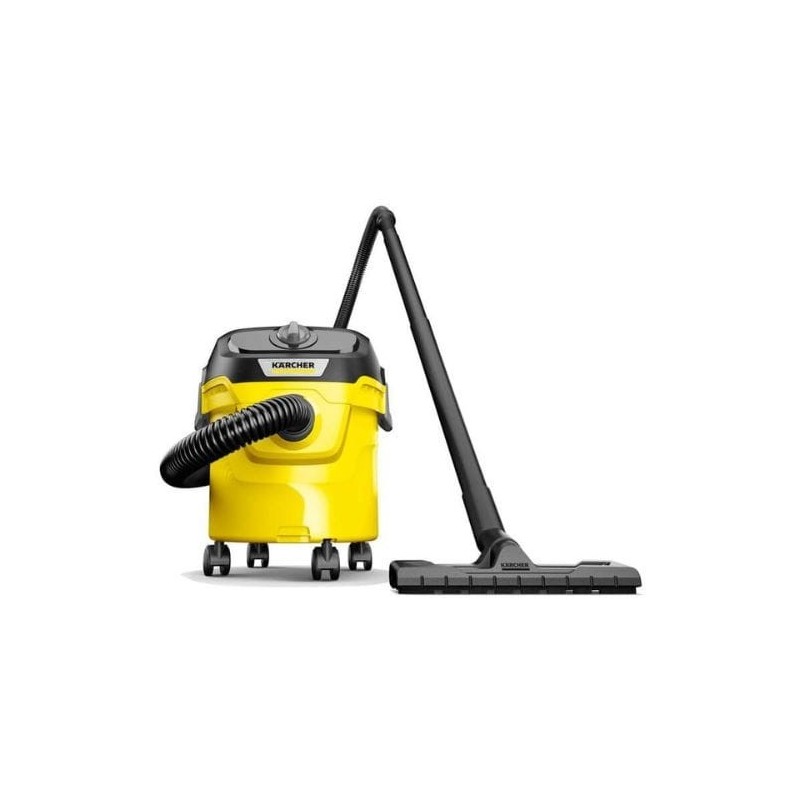 Kärcher WD1 Jaune 1000W Aspirateur