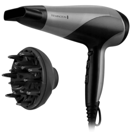 Remington Ionic Dry D3190S Gris/Noir 2200W ionique Sèche-cheveux