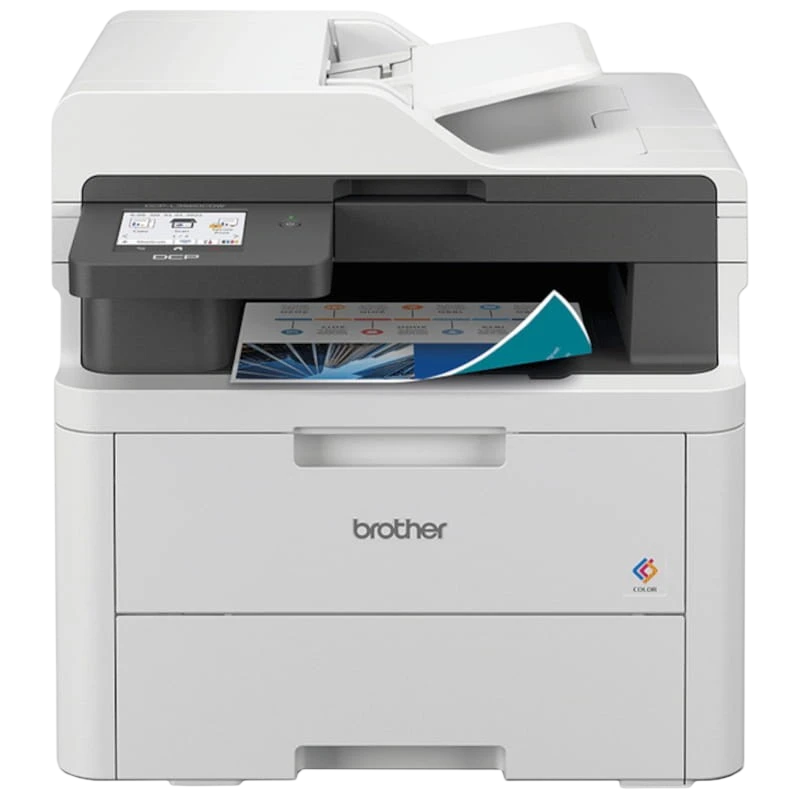 Brother DCP-L3560CDW Couleur WiFi Blanc recto verso automatique Ethernet 26ppm écran tactile ADF Imprimante LED