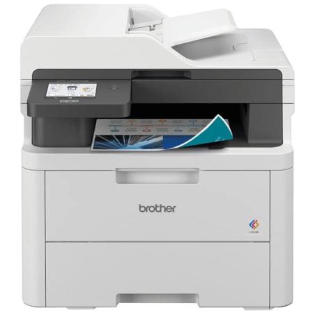 Brother DCP-L3560CDW Couleur WiFi Blanc recto verso automatique Ethernet 26ppm écran tactile ADF Imprimante LED