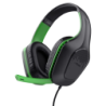 Trust GXT 415X Zirox Noir/Vert Arceau avec micro Casque gaming