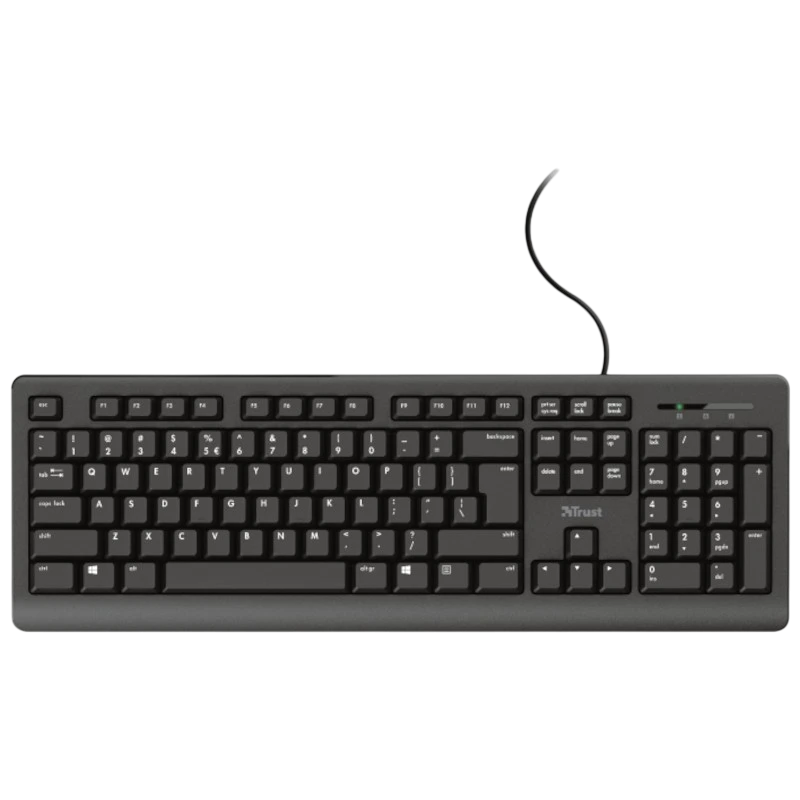 Trust TK-150 USB Noir Clavier à membrane