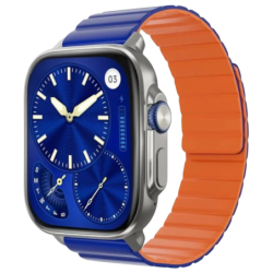Udfine Watch Gear Bleu 2,04 pouces AMOLED 7 jours +100 sports 5ATM
