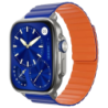 Udfine Watch Gear Bleu 2,04 pouces AMOLED 7 jours +100 sports 5ATM