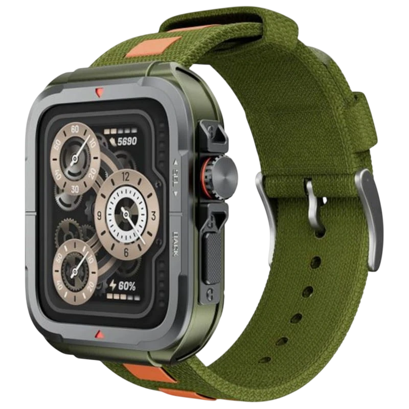 Udfine Watch GT Vert 1,8 pouces IPS 5 jours 5ATM