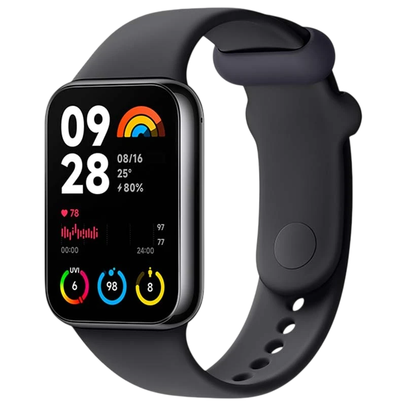 Xiaomi Mi Smart Band 8 Pro Noir 1,74 pouces AMOLED GPS 14 jours +150 sports 5ATM Bracelet connecté