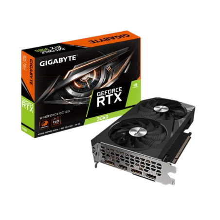 Gigabyte GeForce RTX 3060 12 GB GDDR6 Black