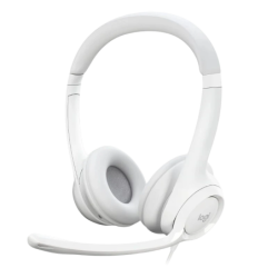 Logitech H390 Blanc Arceau avec micro Casque
