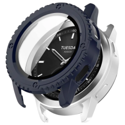 Coque PC + Verre Trempé Xiaomi Watch S3 Bleu Foncé