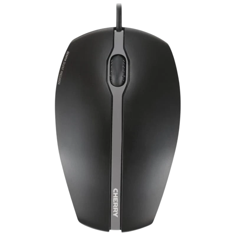 Cherry Gentix Silent USB 1000 DPI Noir USB 3 boutons 116 g Souris