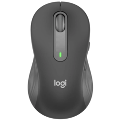 Logitech Signature M650 Gauche USB Bluetooth 4000 DPI Graphite 5 boutons 115 g Souris