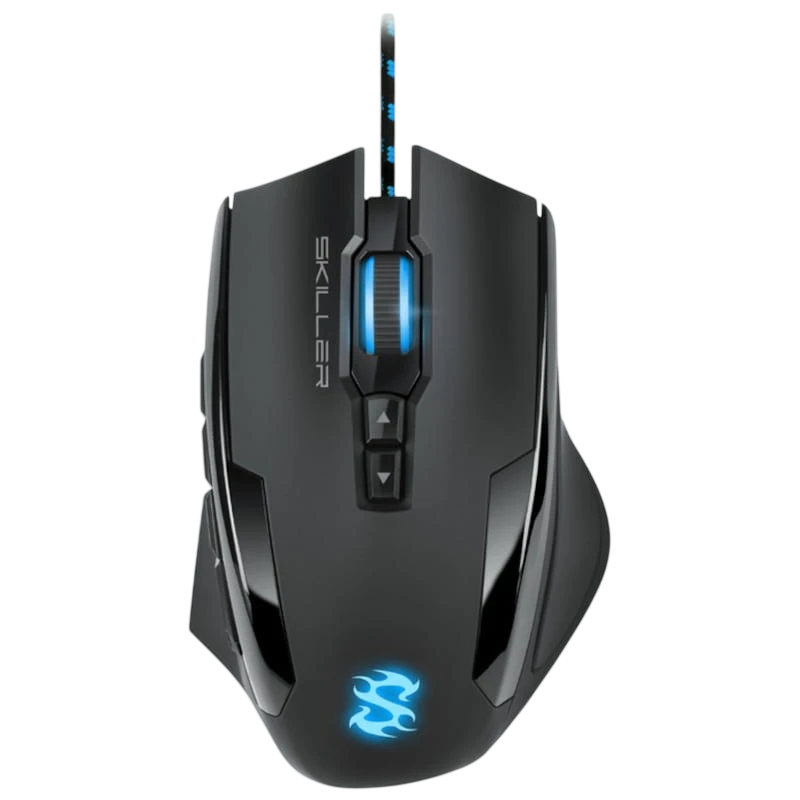 Sharkoon Skiller SGM1 USB 10800 DPI Noir 12 boutons Souris Gaming