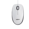 Logitech M100 USB 1000 DPI Blanc 3 boutons 90 g Souris