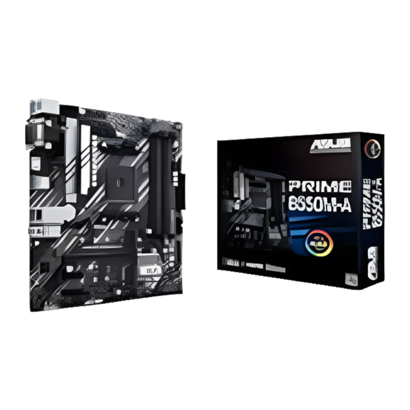 ASUS PRIME B550M-A WiFi II B550 AM4 DDR4 mATX WiFi 6 2 emplacements M.2 Carte mère