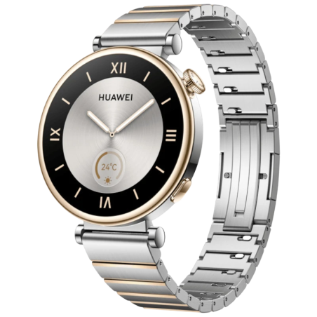 Huawei Watch GT 4 41 mm Argent 1,32 pouces AMOLED GPS NFC 5ATM