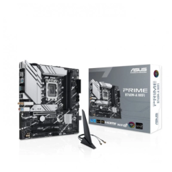 ASUS PRIME B760M-A Intel LGA 1700 128GB Micro ATX Noir 2,5G Ethernet 2 emplacements M.2 Carte mère