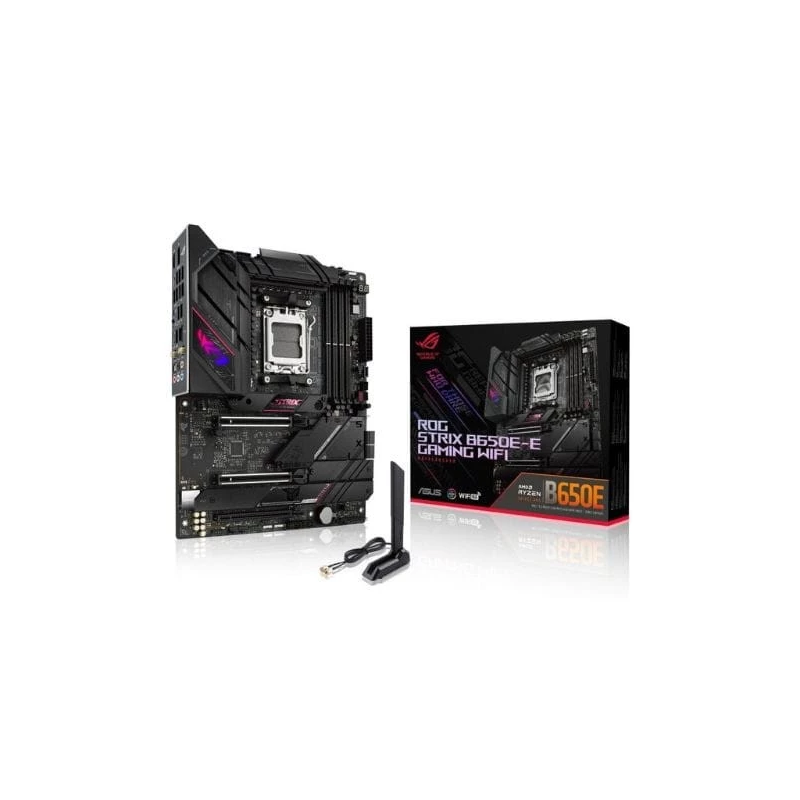 ASUS ROG STRIX B650E-E GAMING WiFi AMD Ryzen Socket AM5 128GB ATX Noir Carte mère
