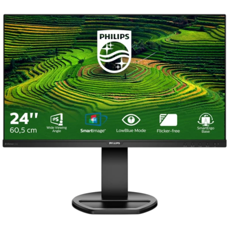 Philips B Line 241B8QJEB/00 Noir 23,8 pouces Full HD IPS 5ms Écran