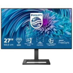 Philips E Line 275E2FAE/00 Noir 27 pouces 2K IPS 4ms FreeSync Écran